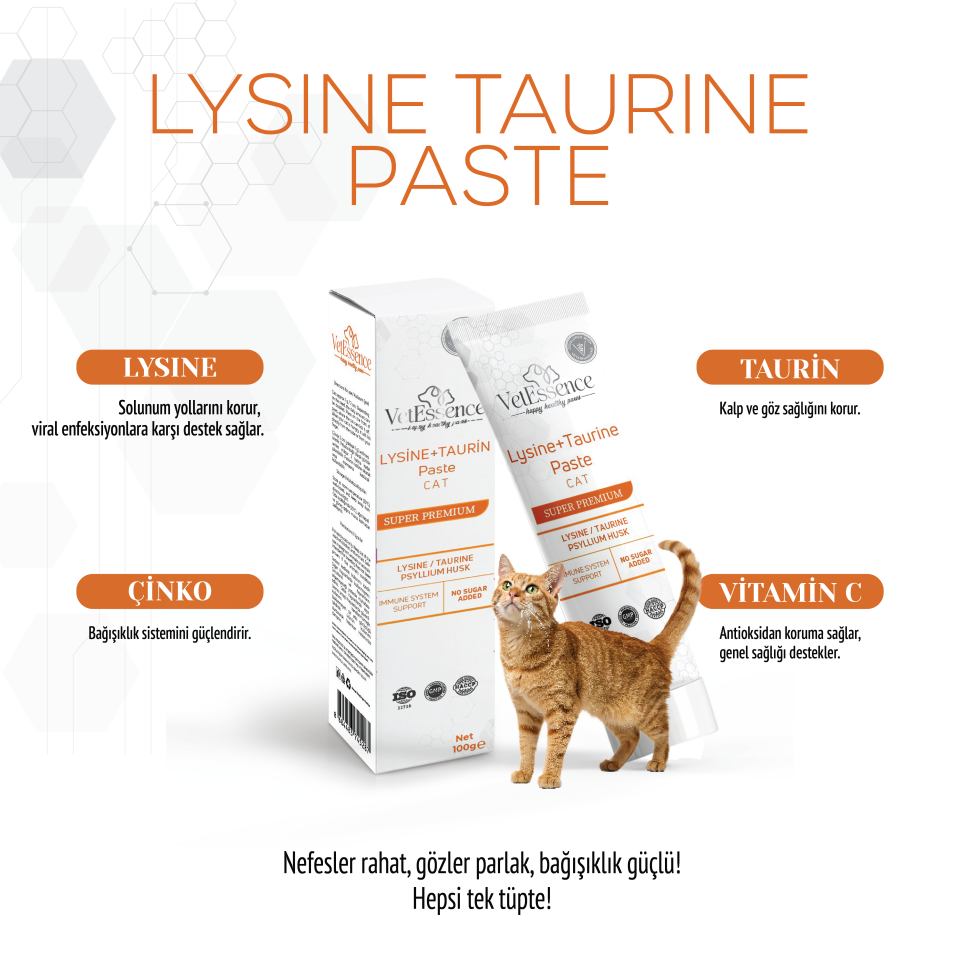 Vetessence Lysine + Taurine Paste
