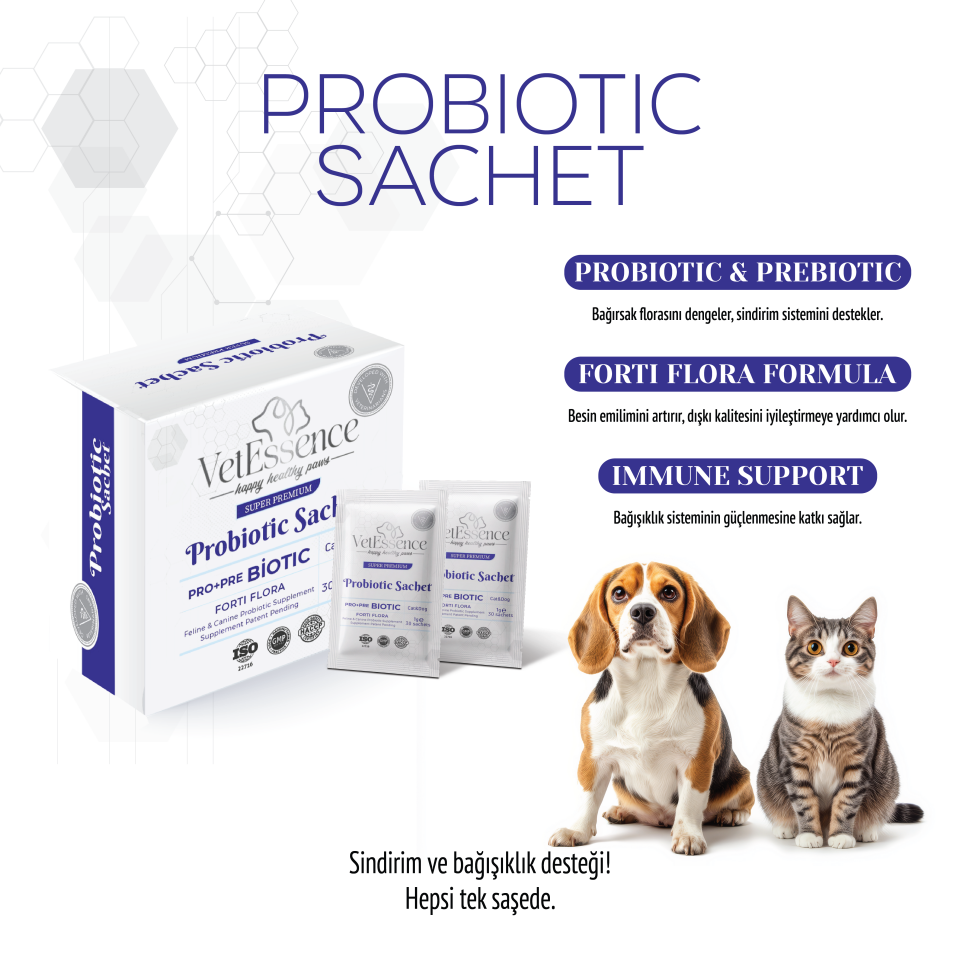 Vetessence Probiotic Prebiotic Sachet
